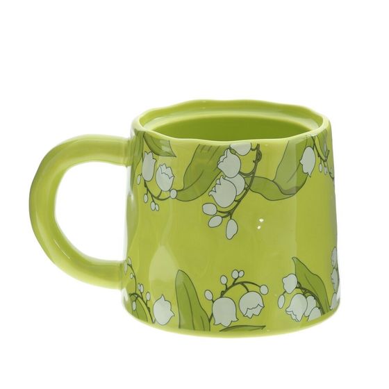 Кружка, L8,7 W8,7 H8,5 см, дизайн микс