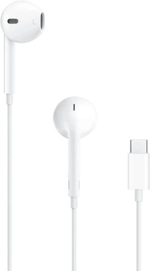 Гарнитура вкладыши Apple EarPods A3046 проводные белый (MTJY3ZM/A)