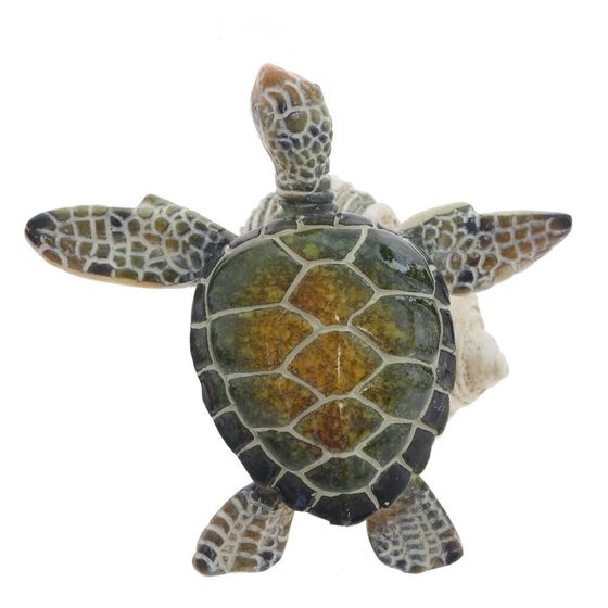 Фигурка декоративная "Черепаха", L8 W9 H7 см