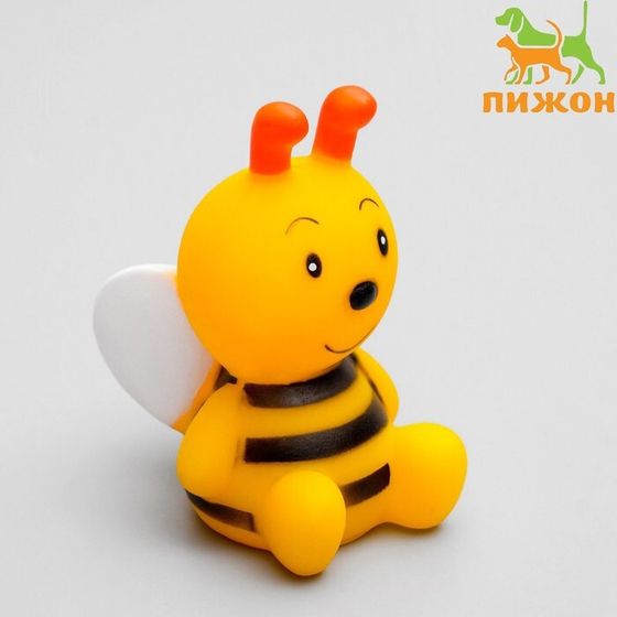 Игрушка пищащая &quot;Пчёлка&quot; для собак, 8,5 см