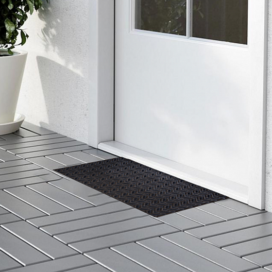 Коврик придверный ORNAMENT gold 74X44 см