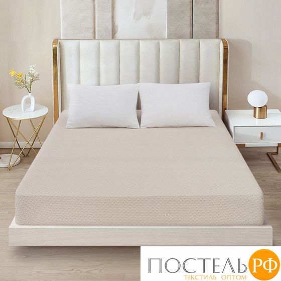 PCT-4 Простынь сатин на резинке, 90x200*25