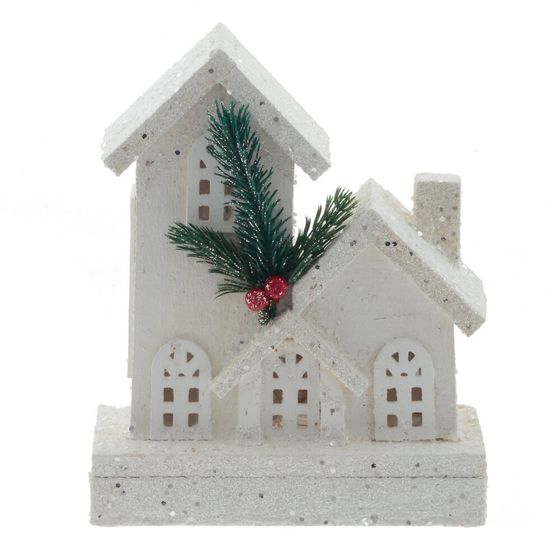 Светящаяся композиция "Дом" (2хАА, не прилаг.), L17 W7 H21 см