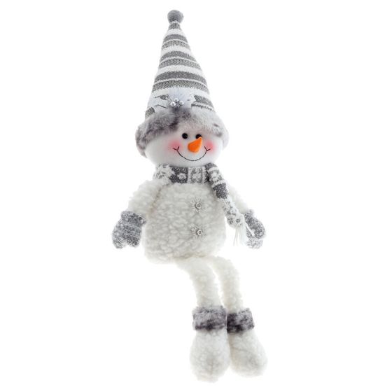 Снеговик, L30 W14 H74 см (полка 32 см.), 2в.