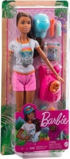 Lalka Barbie Mattel Barbie lalka z plecakiem Relaks HNC39 /6