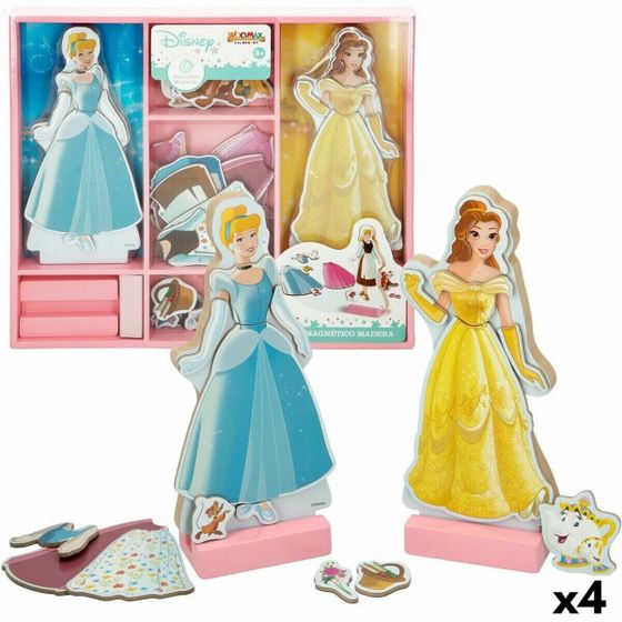 Статуэтки Disney Princess 45 Предметы 4 штук 9 x 20,5 x 1,2 cm