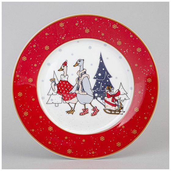 ТАРЕЛКА ЗАКУСОЧНАЯ LEFARD &quot;FAMILY CHRISTMAS&quot; 20 СМ
