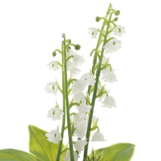 Цветочная композиция &quot;Ландыши&quot;, L11 W8 H20 см