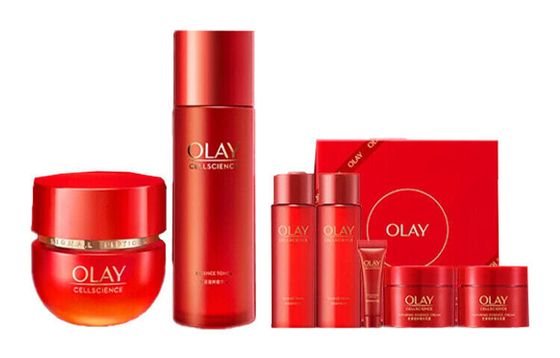 OLAY Ultra Red Bottle Water Cream Skincare Sets Wrinkle-Reducing Tightening Hydrating Repairing Hydrating Set Of 7