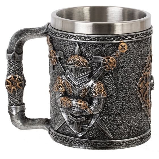 Кружка &quot;Рыцарь&quot;, 450 мл, L13 W10 H11 см