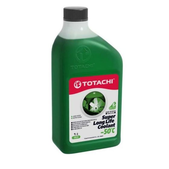 Антифриз Totachi SUPER LLC -50 C, зелёный, 1л