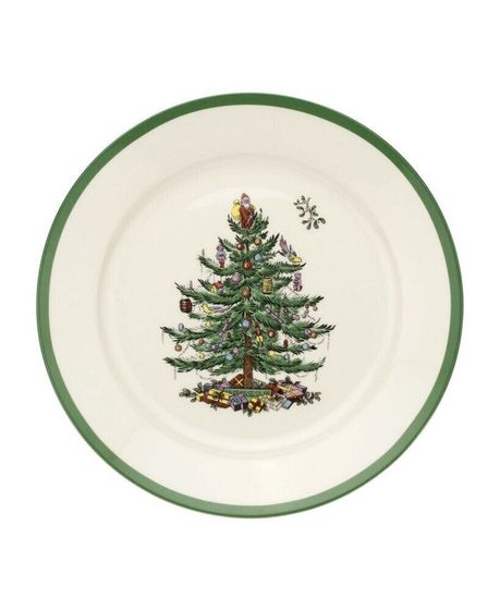 Christmas Tree Luncheon Plate