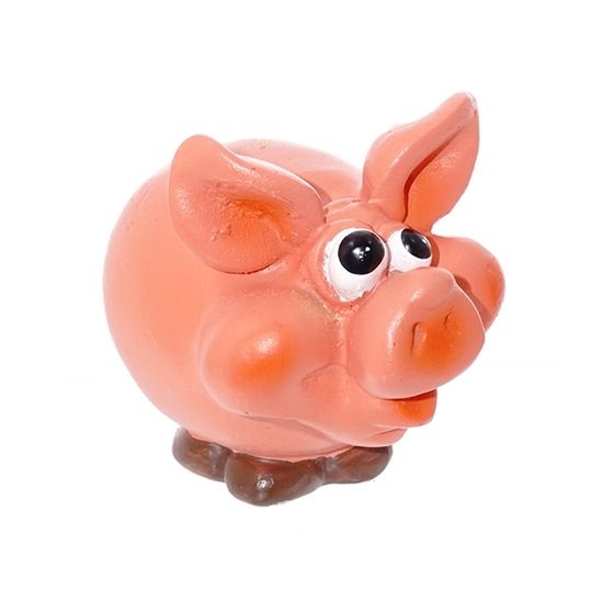 Фигурка декоративная &quot;Свинка&quot;, Д6 Ш4 В4,5см, 3в.