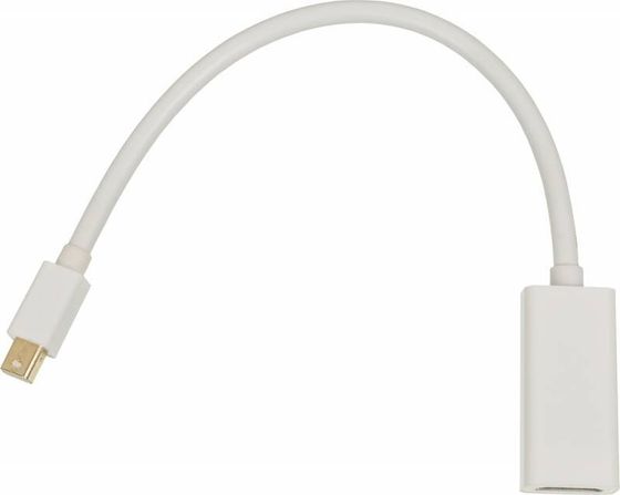 Переходник miniDisplayPort(m) - HDMI(f) 0.2м белый