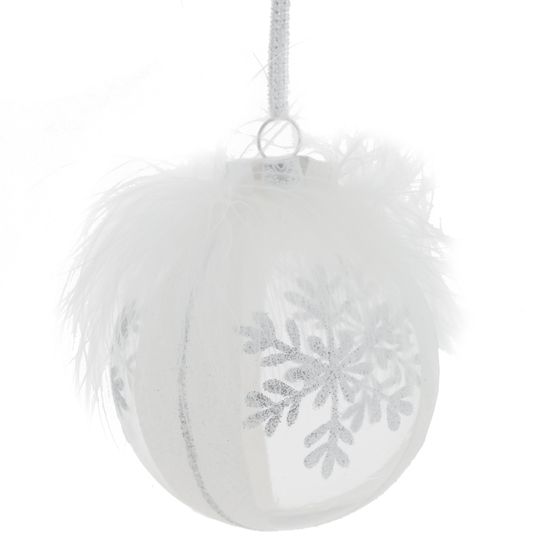 Набор из 12шт Украшение новогоднее "Шар", D 8 см, L35 W27 H8,5 см