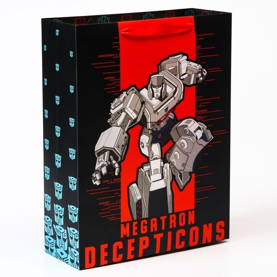 !09 Пакет подарочный "AUTOBOTS", Трансформеры, 31х40х11,5 см.