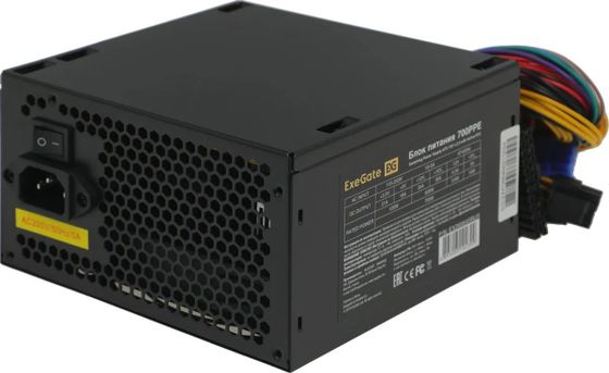 Блок питания 700W ATX ExeGate 700PPE 12cm fan (EX260645RUS-PC)