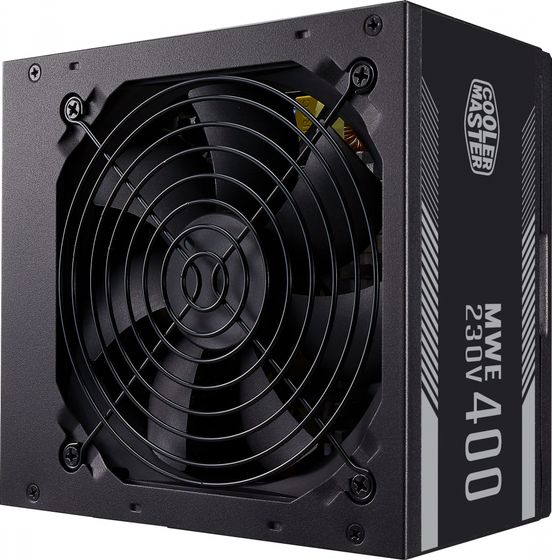 Блок питания 400W ATX Cooler Master MWE 400 V2 80+ (24+4+4pin) APFC 120mm fan 6xSATA RTL