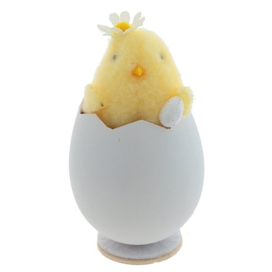 Фигурка декоративная &quot;Цыпленок&quot; (блок 6 шт), L6 W6 H10,5 см, 3в.