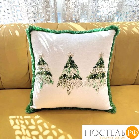 Чехол для подушки Arya 45x45 Christmas Trio Разноцветный