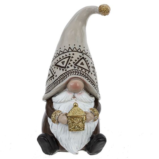 Фигурка декоративная &quot;Гном&quot;, L7 W7 H14 см, 2в.