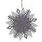Украшение новогоднее &quot;Снежинка&quot;,  L15 W0,3 H16 см, 3в.