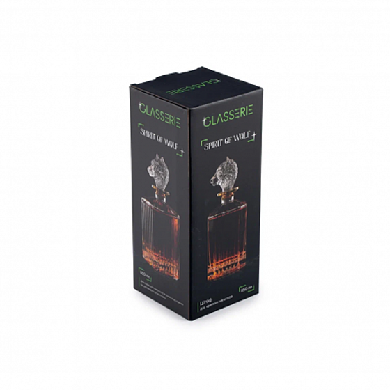 Штоф для крепких напитков SPIRIT OF WOLF 850мл