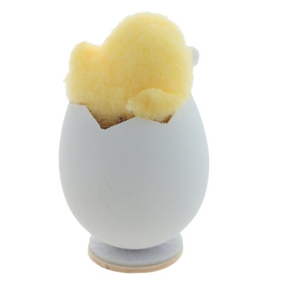 Фигурка декоративная &quot;Цыпленок&quot; (блок 6 шт), L6 W6 H10,5 см, 3в.