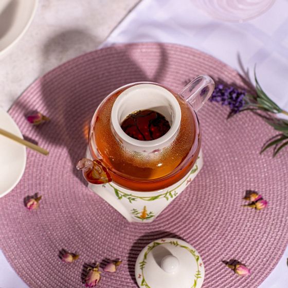 Чайник на подставке ENGLISH GARDEN 500мл