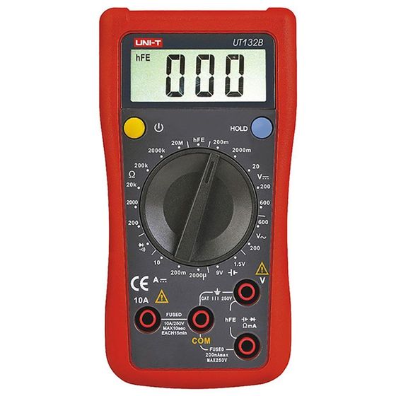 Мультиметр цифровой UNI-T UT132B 600В 10А 20МОм