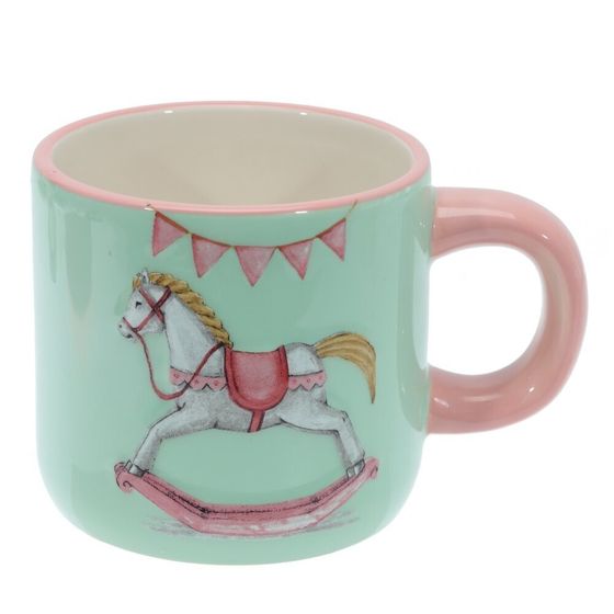 Кружка &quot;Лошадка&quot;, 350 мл, L11,5 W9 H8,5 см