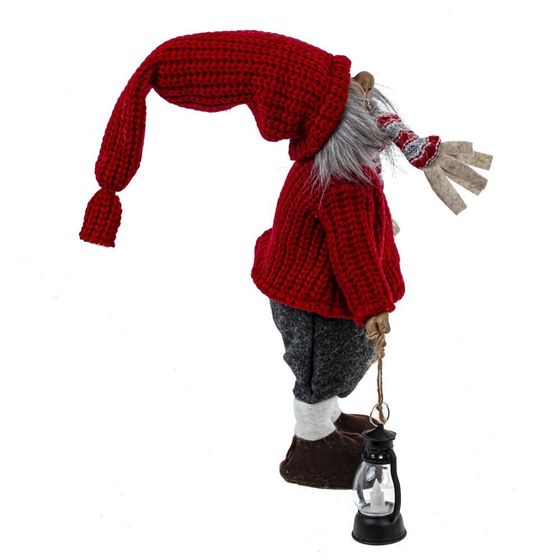 Игрушка набивная с подсветкой &quot;Гном&quot; (LR54х3), L17 W10 H60/35 см, 2в.