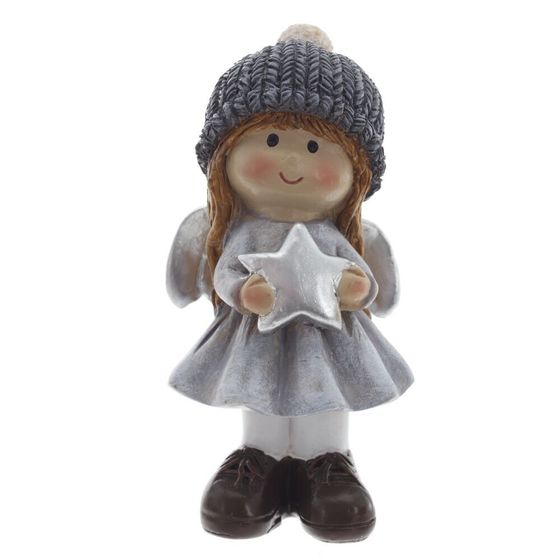 Фигурка декоративная &quot;Ангел&quot;, L4,5 W4,5 H9,5 см, 2в.