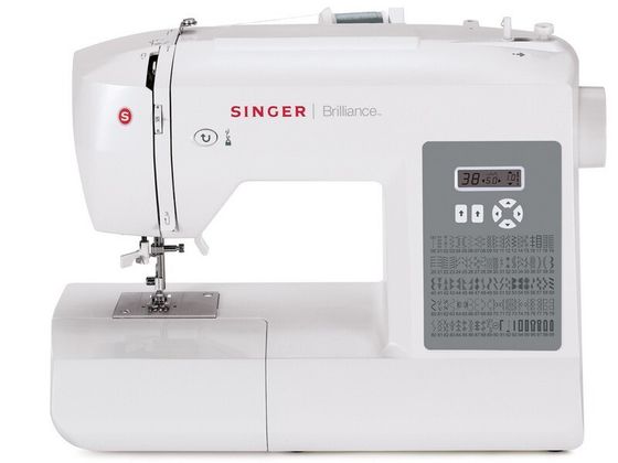 Швейная машина Singer Brilliance 6199 белый/серый