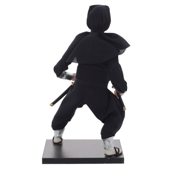 Фигурка декоративная &quot;Ниндзя&quot;, Д12,5 Ш12,5 В24,5 см