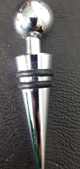 !09 Крышка-пробка для вина, металл, Франция