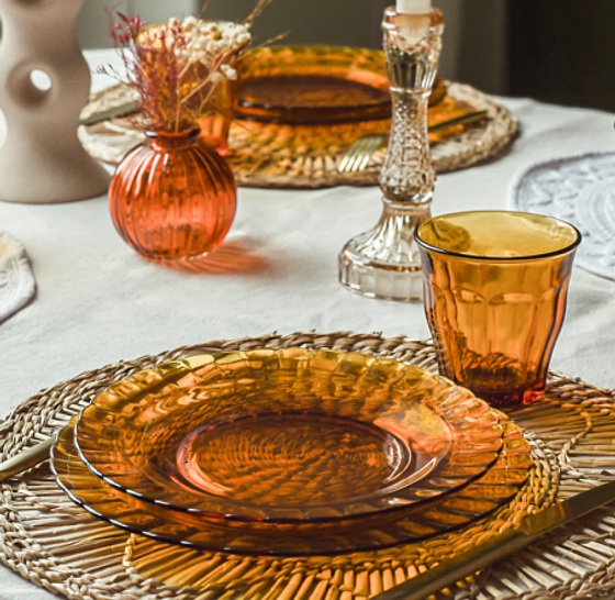 Тарелка десертная PICARDIE AMBER 20.5см