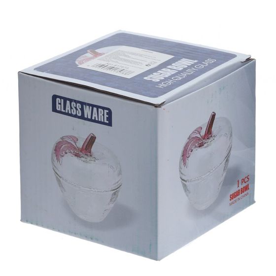 Сахарница, 340 мл, L10 W10 H13,5 см