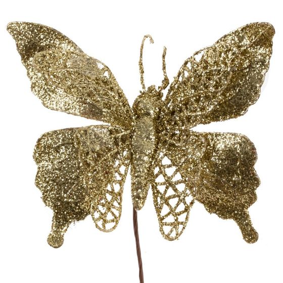 Изделие декоративное &quot;Бабочка&quot;, L16 W7 H20 см, 3в.