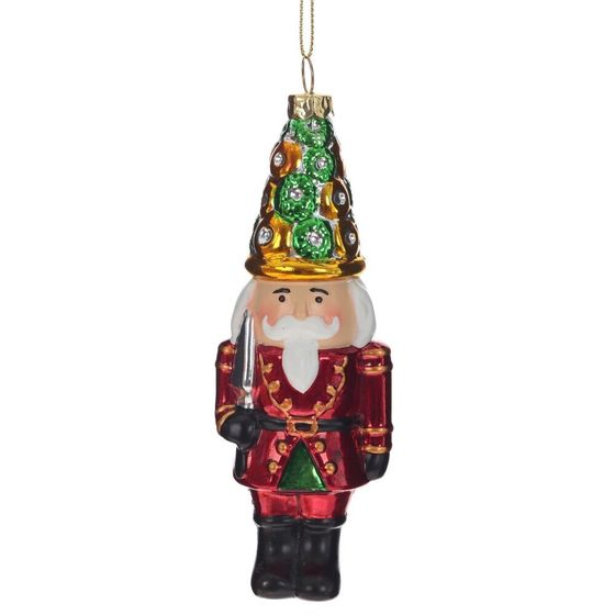 Украшение новогоднее &quot;Солдатик&quot;, L5 W4 H16 см, 2в.