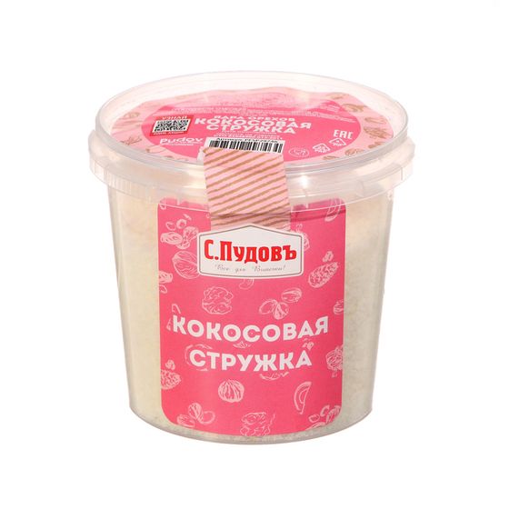 Кокосовая стружка &quot;С.Пудовъ&quot;, банка, 120 г