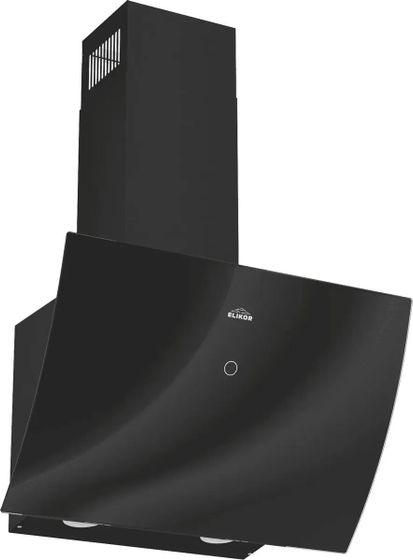 Вытяжка каминная Elikor Wave BK 60 черный управление: сенсорное (1 мотор) (243078)