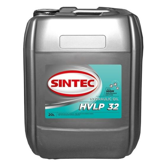 Масло гидравлическое Sintec 32 HVLP Hydraulic, 20 л