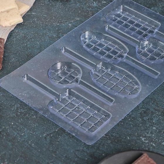 !09 Набор 3 штуки - Форма для шоколада и конфет «Шоколад фигурный», 22×13 .