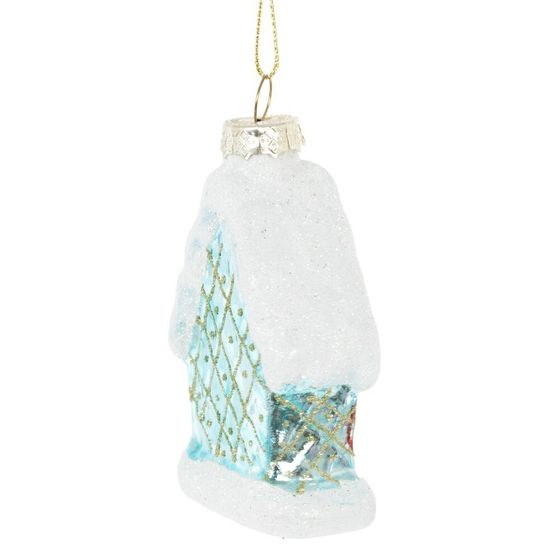 Украшение новогоднее "Домик", L5 W3 H10 см