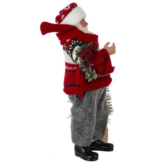 Дед Мороз, L18 W9 H27 см