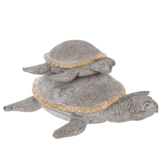 Фигурка декоративная &quot;Черепахи&quot;, L19 W17 H9,5 см