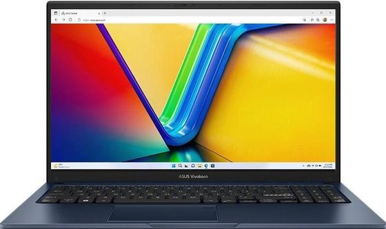 Ноутбук 15.6&quot; Asus VivoBook 15 X1504VA-BQ282 темно-синий i5-1335U 8Gb/512Gb IrisXeGr матовый noOS (90NB10J1-M00BM0)