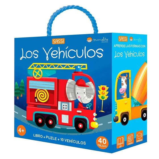 MANOLITO BOOKS Vehicle Book Puzzle