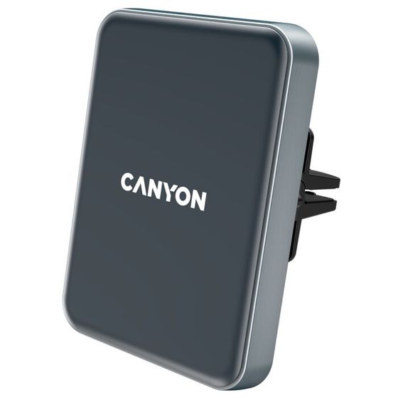 Держатель Canyon CA-15, 15W магнитный, с технологией QI